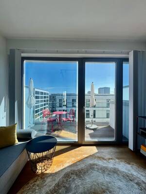 Neubau Penthouse im obersten Geschoss mit zwei Terrassen und Wasserblick in der Europacity – 10557 Berlin – Vorschaubild 8