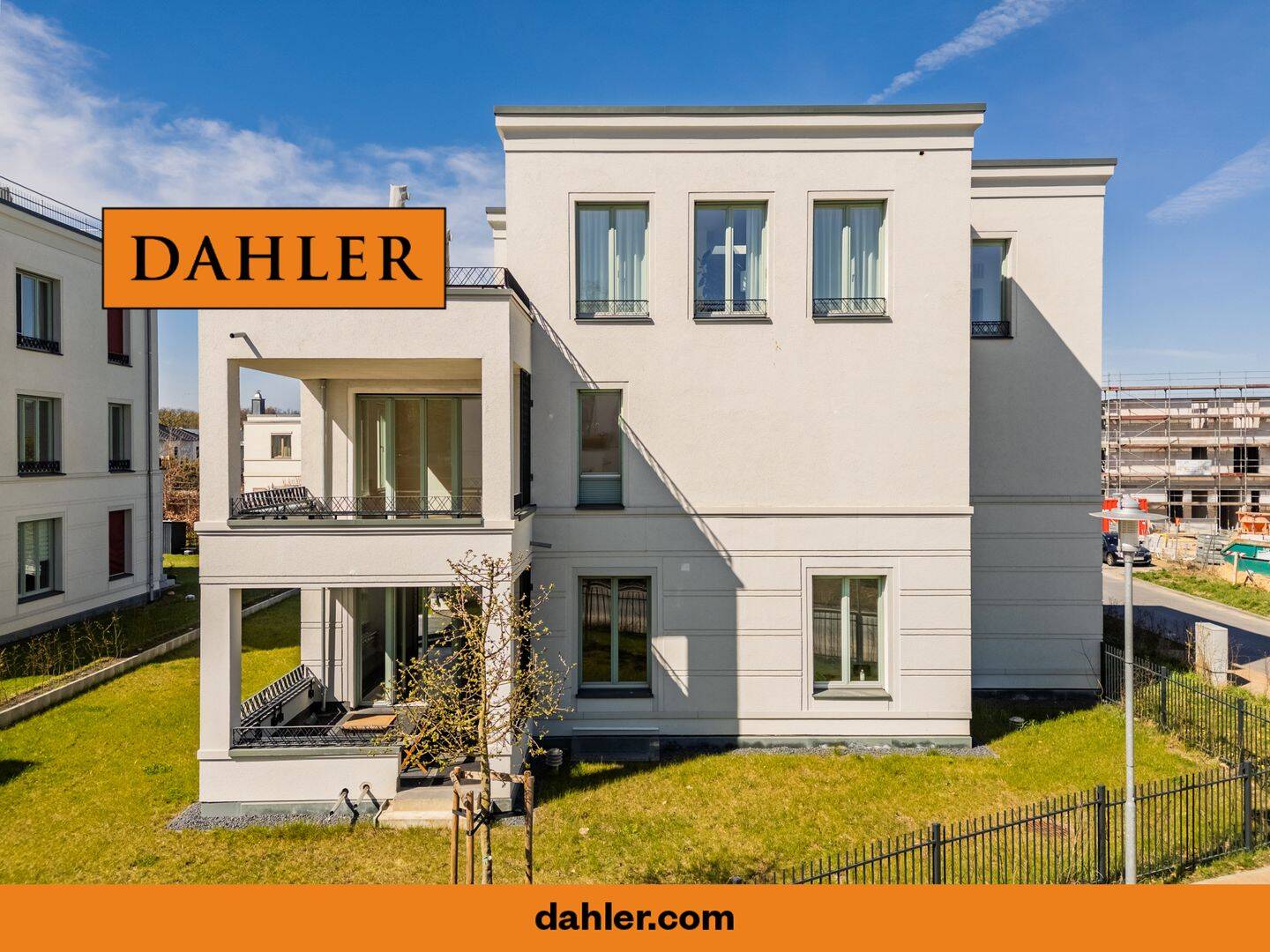 Hochwertige Neubauwohnung mit Garten und A+ Energieeffizienz im Belvedere Jungfernsee – Potsdam – Bild 1 von 9