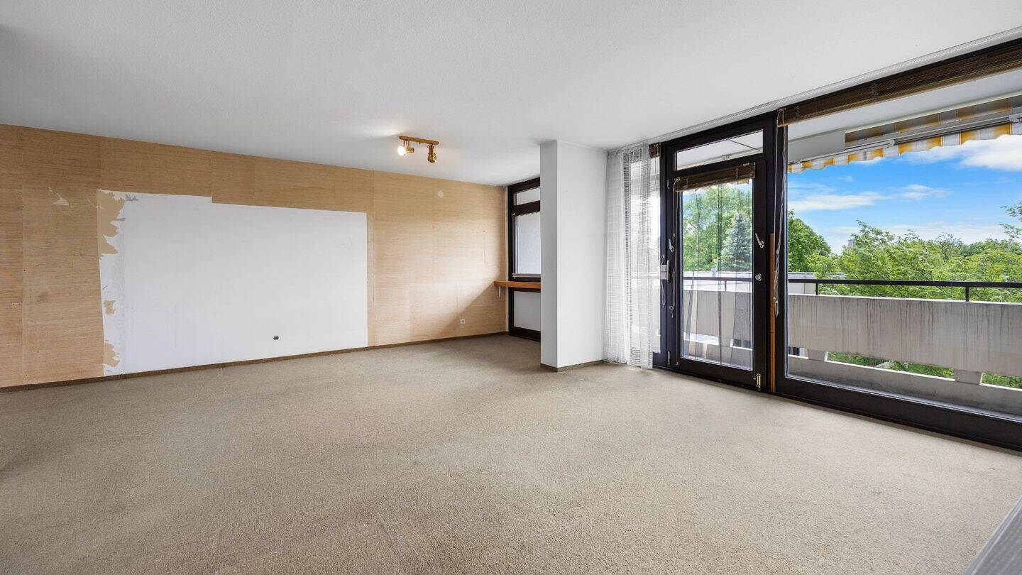 Ruhig und sonnig in Forstenried: Helle Wohnung mit Süd-Balkon zum Selbstgestalten – München – Vorschaubild 5