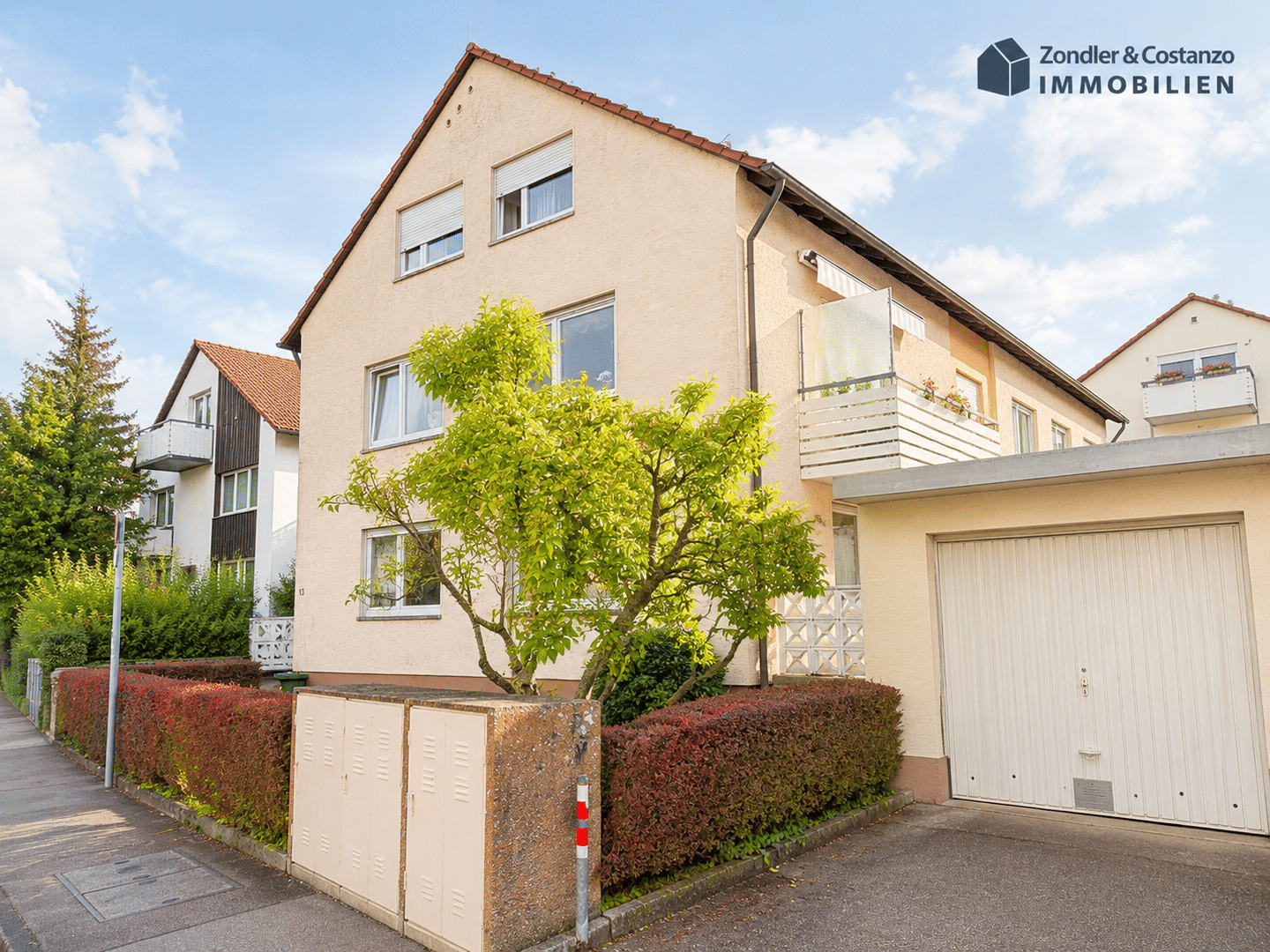 Schöne 3-Zi.-Wohnung mit Balkon * 77 qm * Garage * in guter Wohnlage in S-Sillenbuch * vermietet * – Stuttgart – Vorschaubild 7