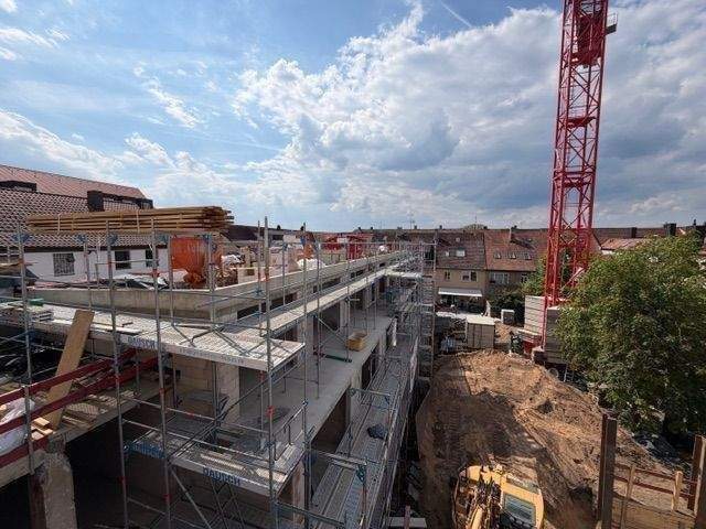 Grüner Innenhof! Unsere Maßnahme gegen die Hitze! Chice 1 Zi.- NB- ETW mit Balkon! – Erlangen – Vorschaubild 9