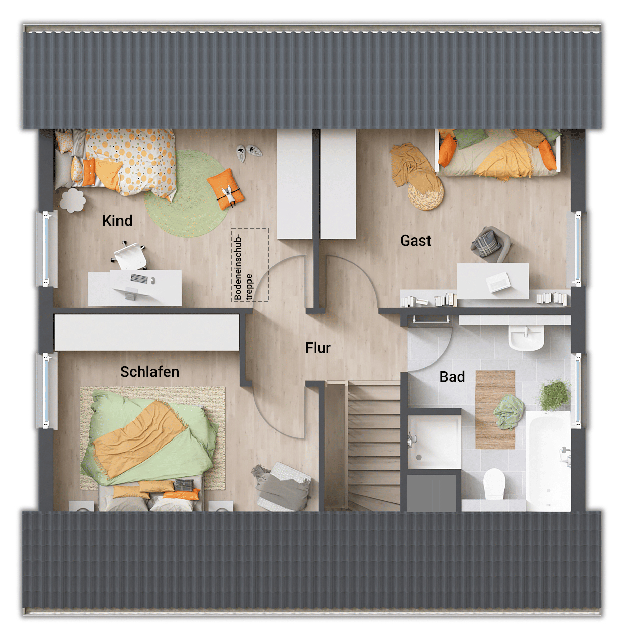 Inkl. Grundstück, ein Haus mit Charme in Seesen. – Seesen – Vorschaubild 9