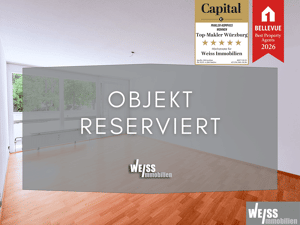 Leerstehende 2-Zimmer-Wohnung mit großzügigem Balkon und Stellplatz