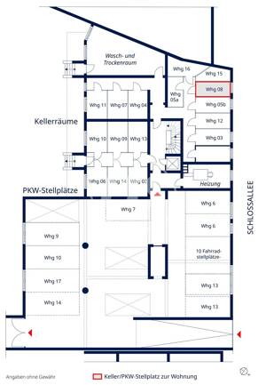 VERKAUF 279.000 € - Helle 3-Zimmer-Eigentumswohnung - Leerstand – Schloßallee 2, 53179 Bonn – Vorschaubild 8