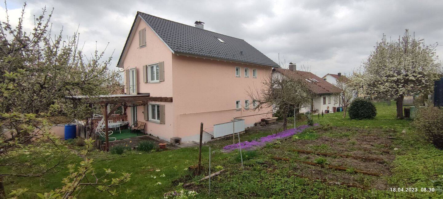 Freistehendes Zweifamilienhaus mit großem Garten, Terrasse, optional ausgebautes DG – ideal für Familie/Mehrgeneration oder Wohnen + Homeoffice – Tettnang – Vorschaubild 6