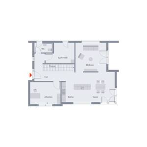 Stadtvilla mit Wohlfühlgarantie - offener Grundriss - Sitzfenster- Balkon - Leben auf ca. 183 m² – 58093 Hagen – Vorschaubild 2