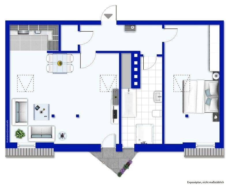 ***2 Zimmer mit Balkon und Panoramablick*** – Berlin – Vorschaubild 6