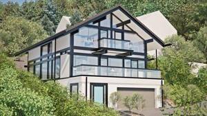 Energieeffizientes HUF Haus im Grünen - Hanggrundstück mit Fernblick