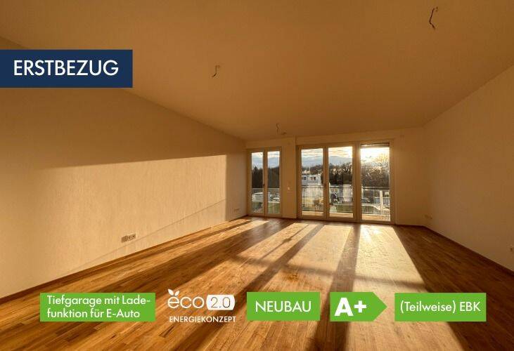 *** Erstbezug * 2 Zimmer * STELLPLATZ * Energiekonzept * Wäremepumpe A+ *** – Leipzig – Vorschaubild 2