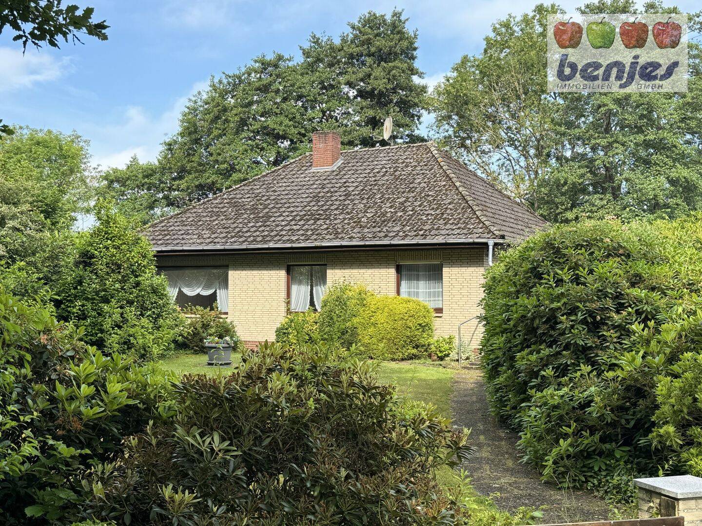 Idylle am Süstedter Bach - Bungalow mit herrlichem Garten