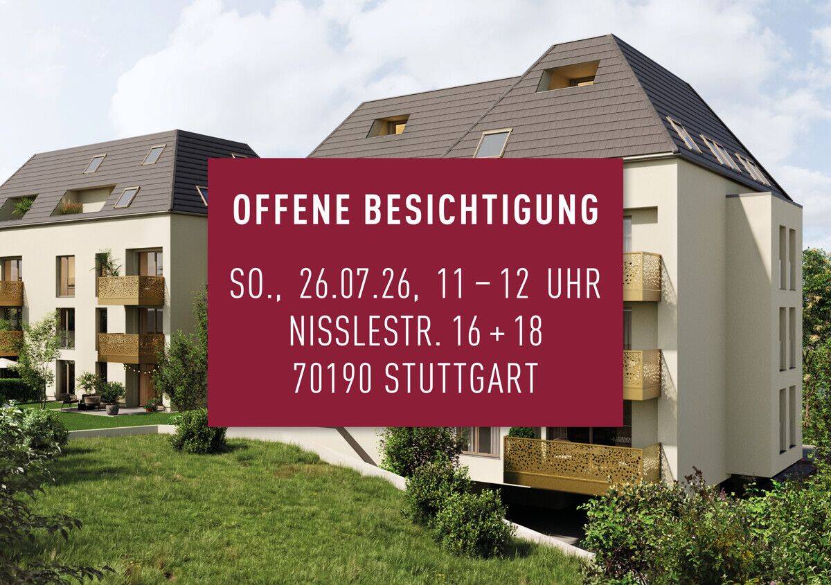 Durchdachter Grundriss mit hohem Komfort, zwei Balkonen & Abstellraum