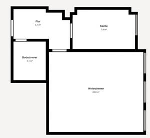 MITTEN IN DER ALTSTADT - HELLE 1-ZIMMER-WOHNUNG – 40213 Düsseldorf – Vorschaubild 9