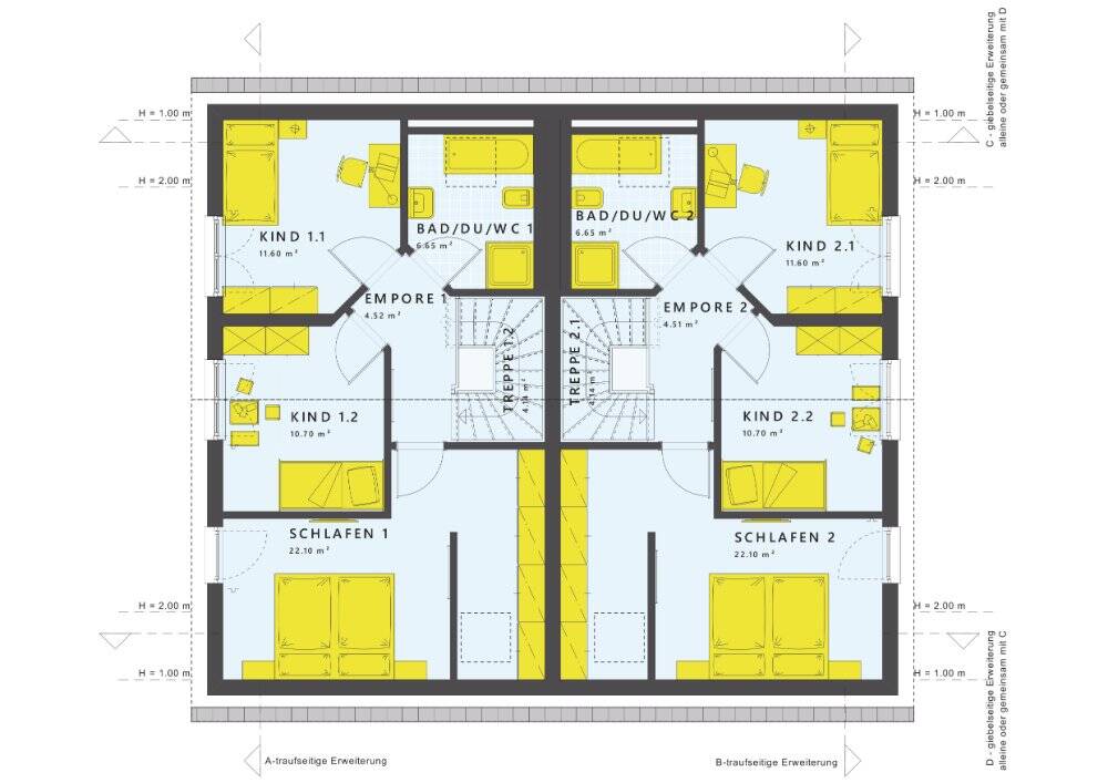 LivingHaus Doppelhaus - Individuell geplant, nachhaltig gebaut, perfekt gelebt – Selters (Westerwald) – Vorschaubild 9