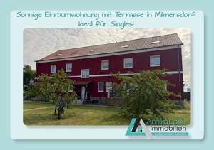 Sonnige Einraumwohnung mit Terrasse in Milmersdorf - Ideal für Singles