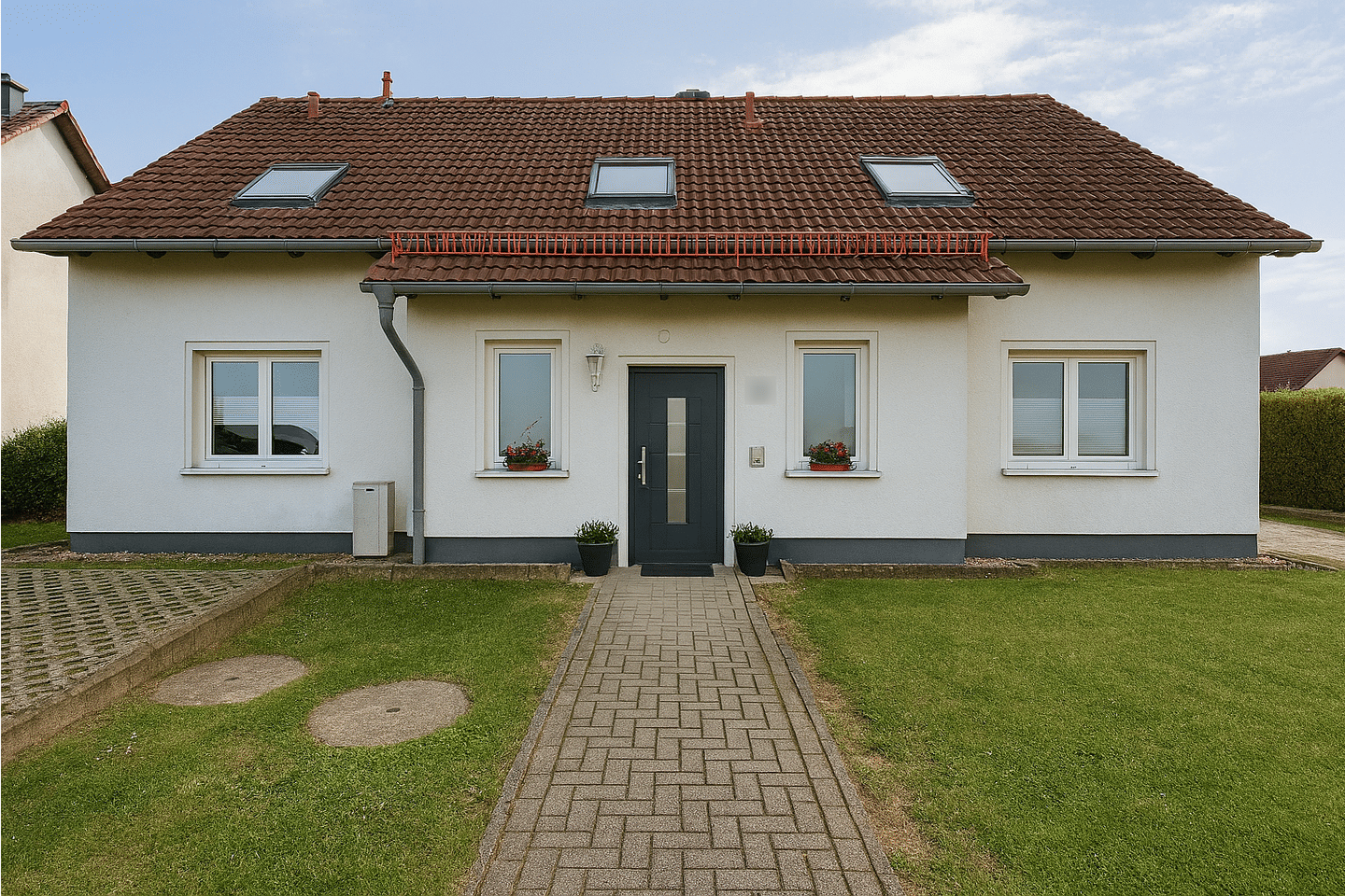 Freiraum, Platz und Weitblick - modernes Einfamilienhaus in Pölzig – Pölzig – Bild 1 von 9