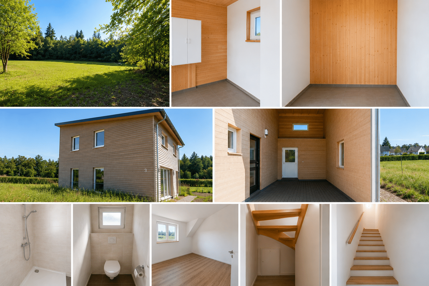 Frei ab sofort / NEUBAU - Erstbezug / Roth bei Prüm – Modernes Einfamilienhaus mit Carport und Garten – Roth bei Prüm – Vorschaubild 9
