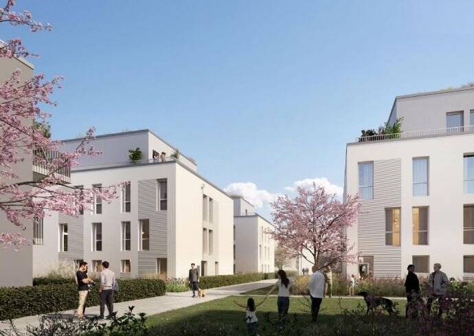 Hell, attraktiv und freundlich! Schöne 4-Zi.-ETW in Nürnberg-Boxdorf – Nürnberg – Bild 1 von 5