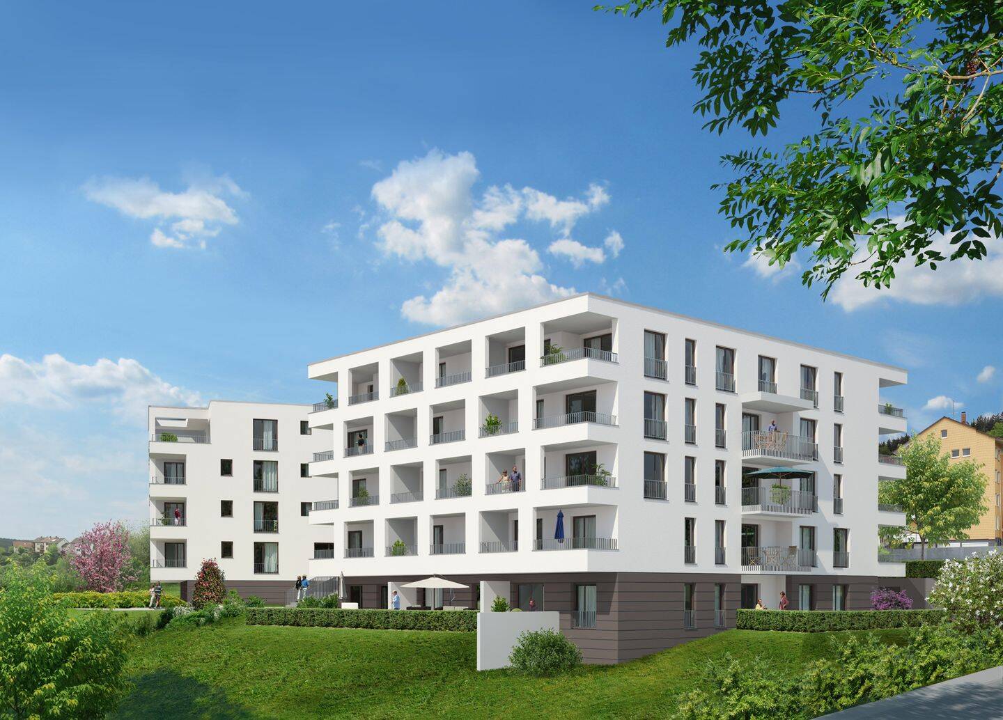 Betreutes Wohnen: Hochwertige Eigentumswohnung mit Balkon