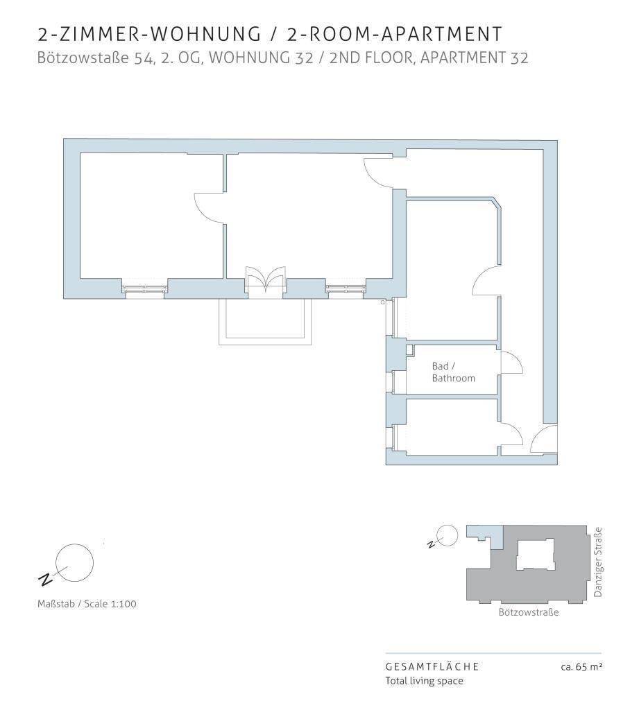 Als Kapitalanlage: Vermietete 2-Zimmerwohnung in Trendviertel – Berlin – Vorschaubild 5