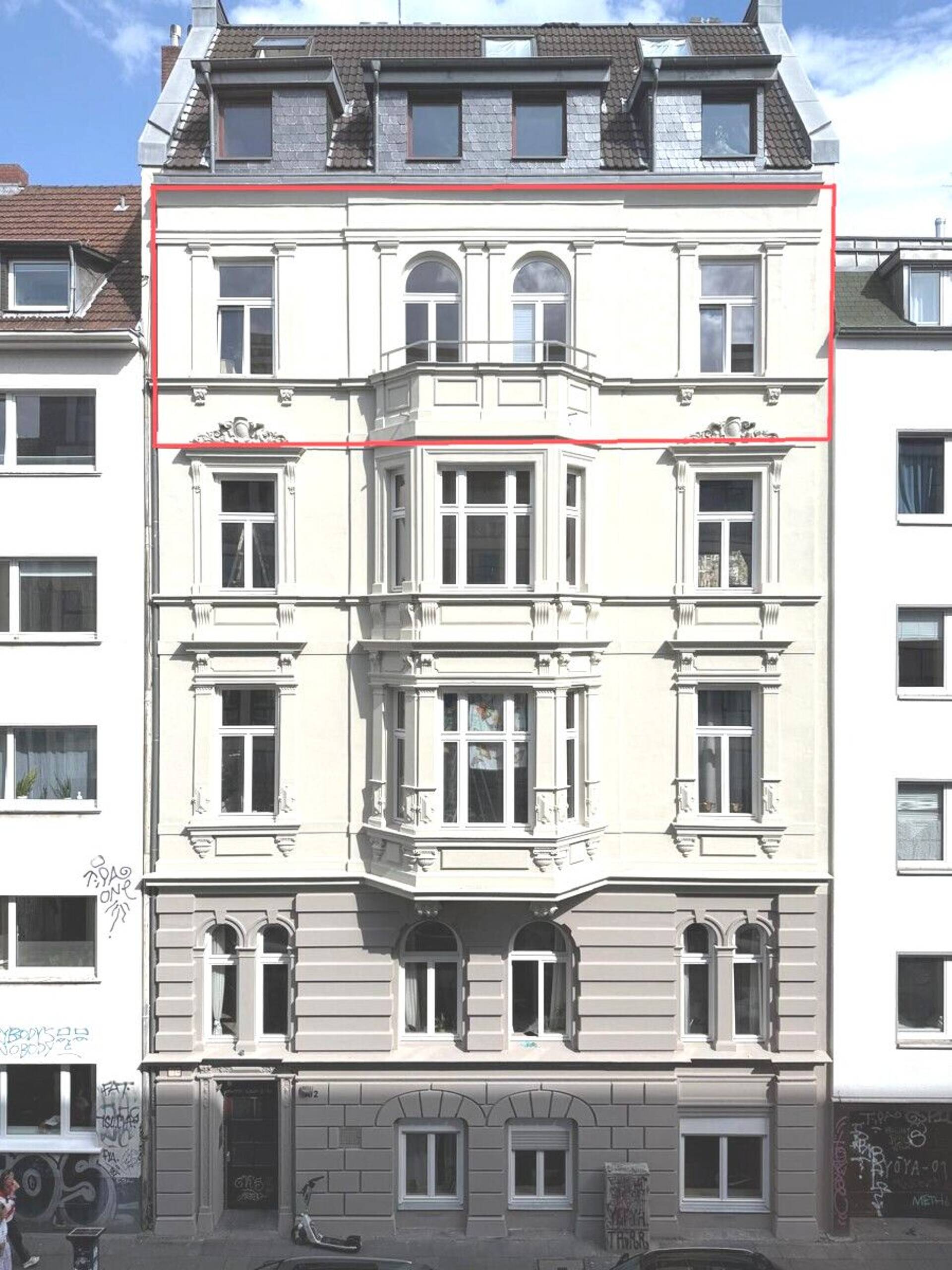 Etagenwohnung in 50672 Köln mit 89 m² kaufen