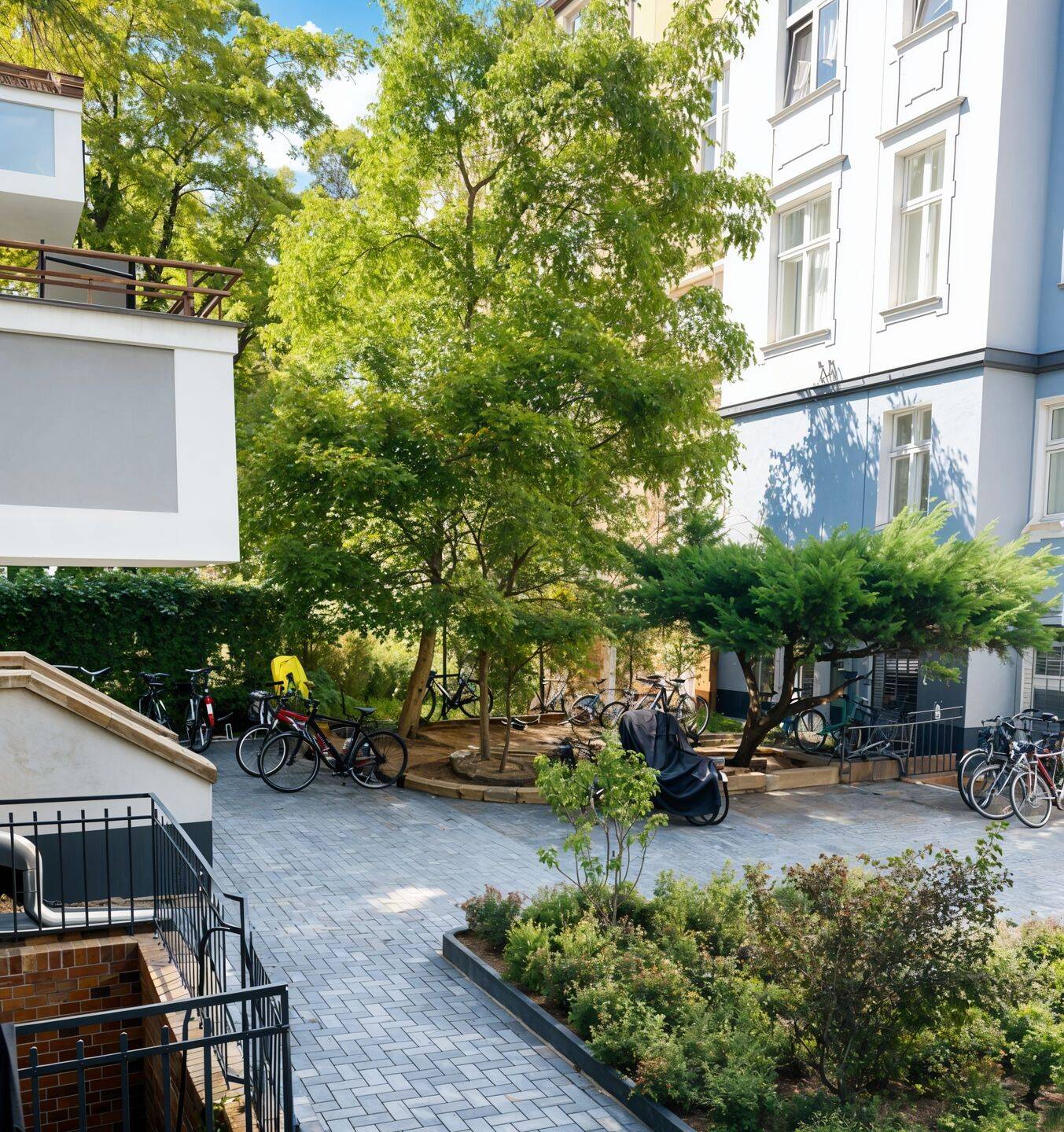Vermietete 2-Zimmer-Wohnung mit Terrasse in repräsentativer Jugendstilvilla – Berlin – Vorschaubild 9