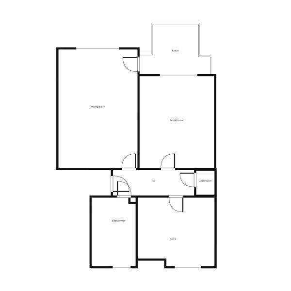 Wohnen am Ettlinger Tor - 2 Zimmer - Einbauküche, Aufzug und Balkon – Karlsruhe – Vorschaubild 2