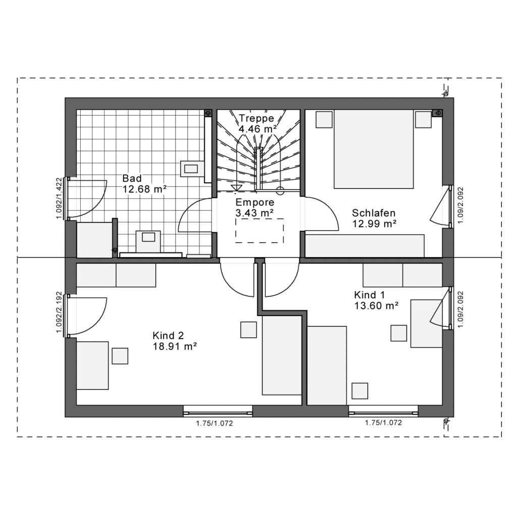 Einfamilienhaus zu mietähnlichen Konditionen - Bauen statt Mieten – Hamburg – Vorschaubild 3