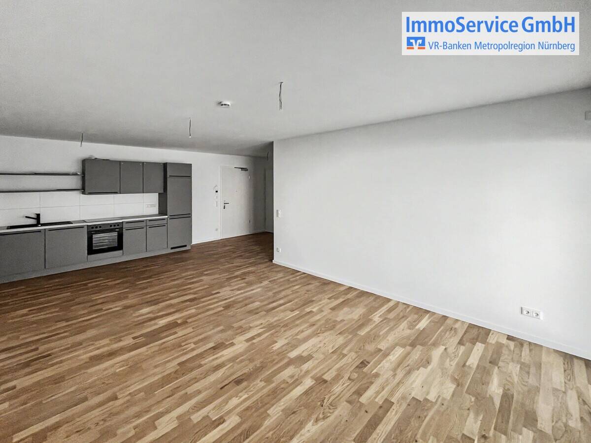 Erstbezug der modernen 2-Zi.-Wohnung mit Balkon, Einbauküche und Fußbodenheizung in Nürnberg-Nordost – Nürnberg – Vorschaubild 3