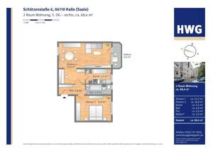 Erstbezug nach Sanierung ab Mai 2026 – 6110 Halle (Saale) – Vorschaubild 2