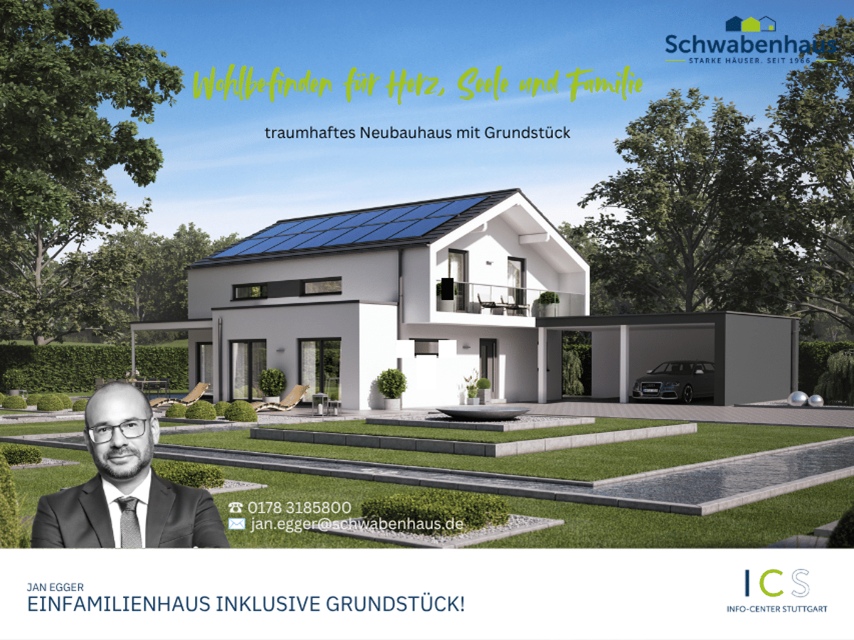 Ihr Wunsch-Neubau inkl. Grundstück – 70499 Stuttgart – Bild 1 von 5