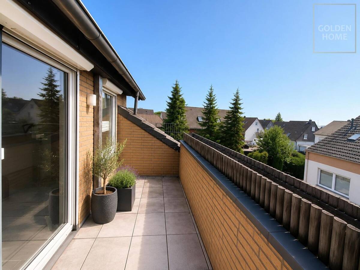 Helle Balkonwohnung mit extra Raum I günstig im Unterhalt – 44319 Dortmund – Bild 1 von 9