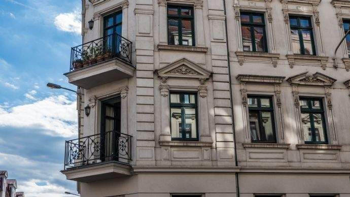 | Balkon | Zentrumsnah | helle Wohnung für Paare & Singles – Leipzig – Vorschaubild 3