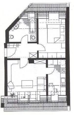 schöne 2-Zimmer Dachgeschosswohnung – 8058 Zwickau – Vorschaubild 4