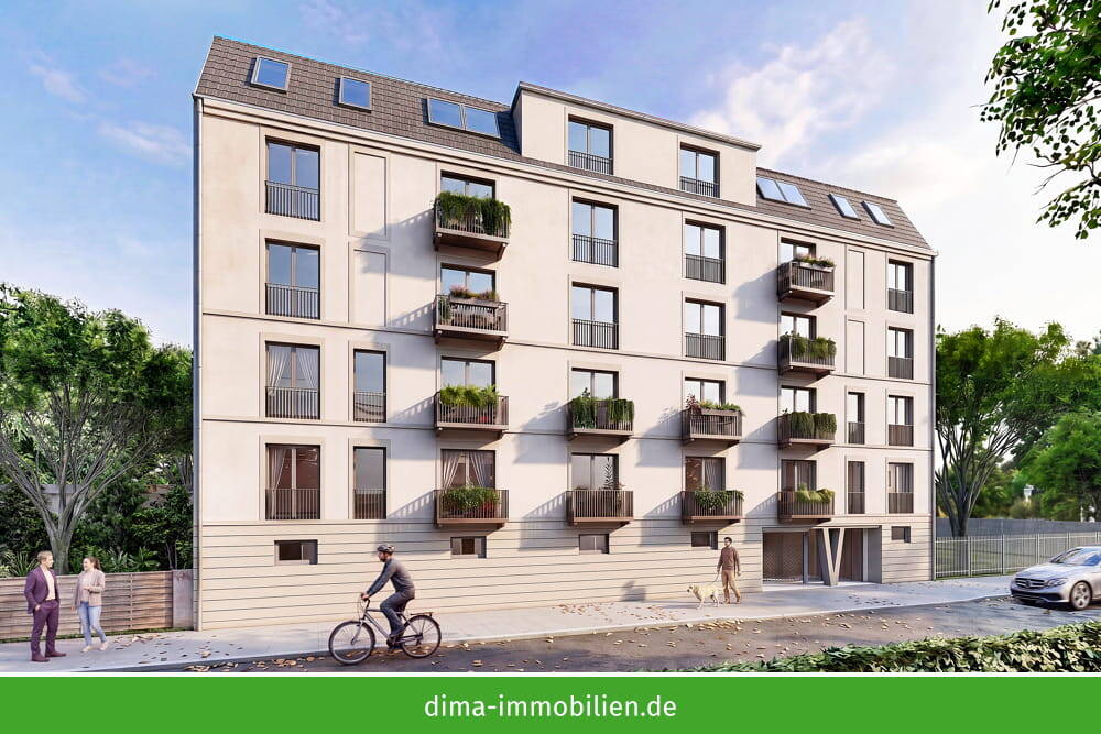 KfW-40-Neubau mit QNG am Volkspark! Gut geschnittene 2RW mit Balkon, Wannenbad, HWR, Keller u.v.m. – Leipzig – Vorschaubild 4