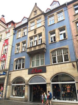 Schöne 2 Zimmer Maisonette Wohnung in der Innenstadt von Erfurt mit Blick über die Dächer!