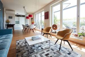 Traumhaft schönes 3-Zimmer Penthouse mit A/C, Aufdachterrasse und TG-Stellplatz in Mitte – 10179 Berlin – Vorschaubild 2
