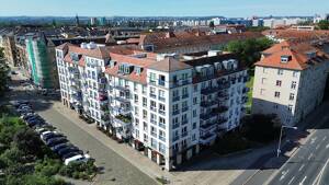 2-Zimmer-Wohnung mit Balkon und TG-Stellplatz in unmittelbarer Elbnähe | Dresden-Johannstadt