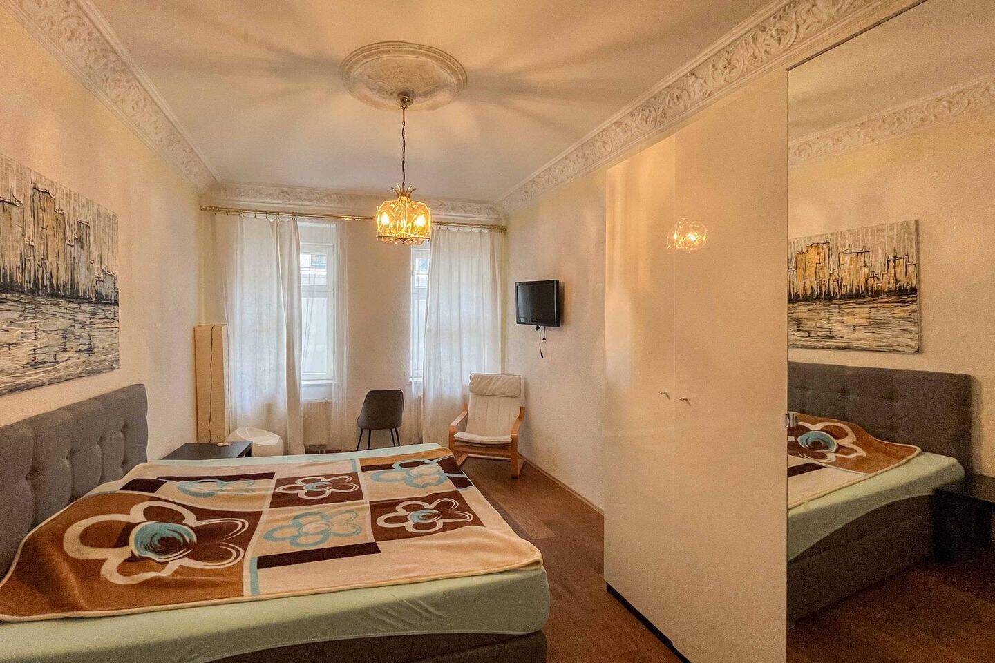 Attraktive Erdgeschosswohnung in Leipzig - 3-Zimmer-Wohnung mit Balkon in Citynähe – Leipzig – Vorschaubild 2