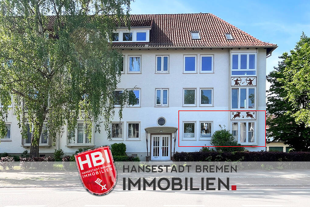 Schwachhausen / Helle vermietete 3-Zimmer-Wohnung in begehrter Lage – Bremen – Bild 1 von 9