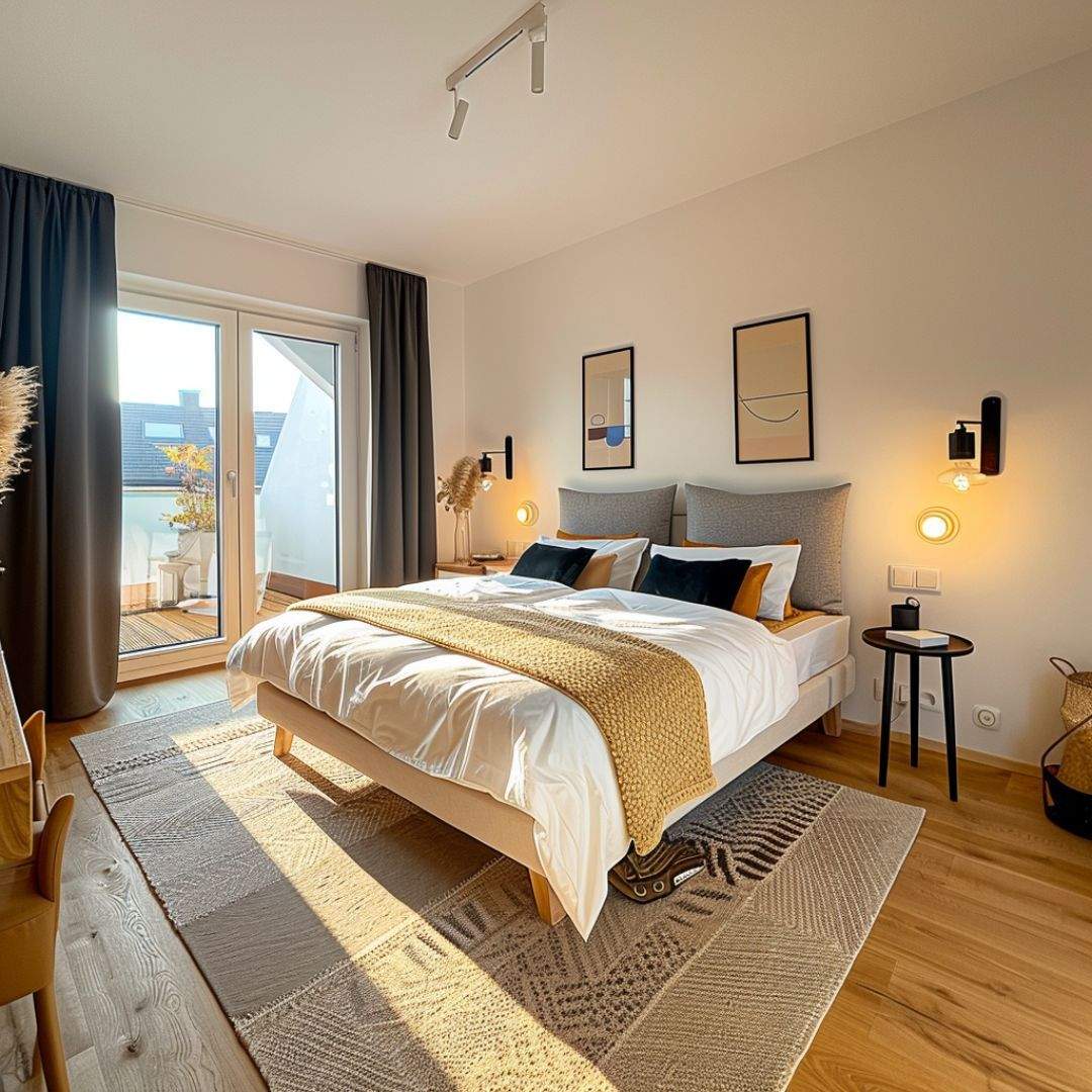 4 Zimmer mit Privatgarten und Blick auf die Blumenwiese – Nürnberg – Vorschaubild 2