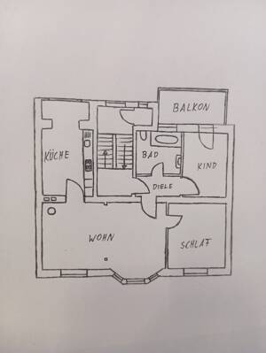 Charmante 100 m²-Wohnung mit großem Balkon, Kamin und Gartennutzung – 47119 Duisburg – Vorschaubild 8