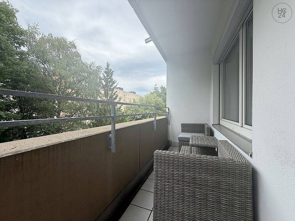 Modern möbliertes 1-Zimmer Apartment mit Balkon im ruhigen Nürnberg/-Zerzabelshof – Nürnberg – Vorschaubild 4