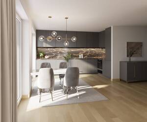 Exklusiv ausgestattete 2-Zimmer Maisonett-Gartenwohnung in innovativer und extravaganter Architektur! – 81825 München – Vorschaubild 2