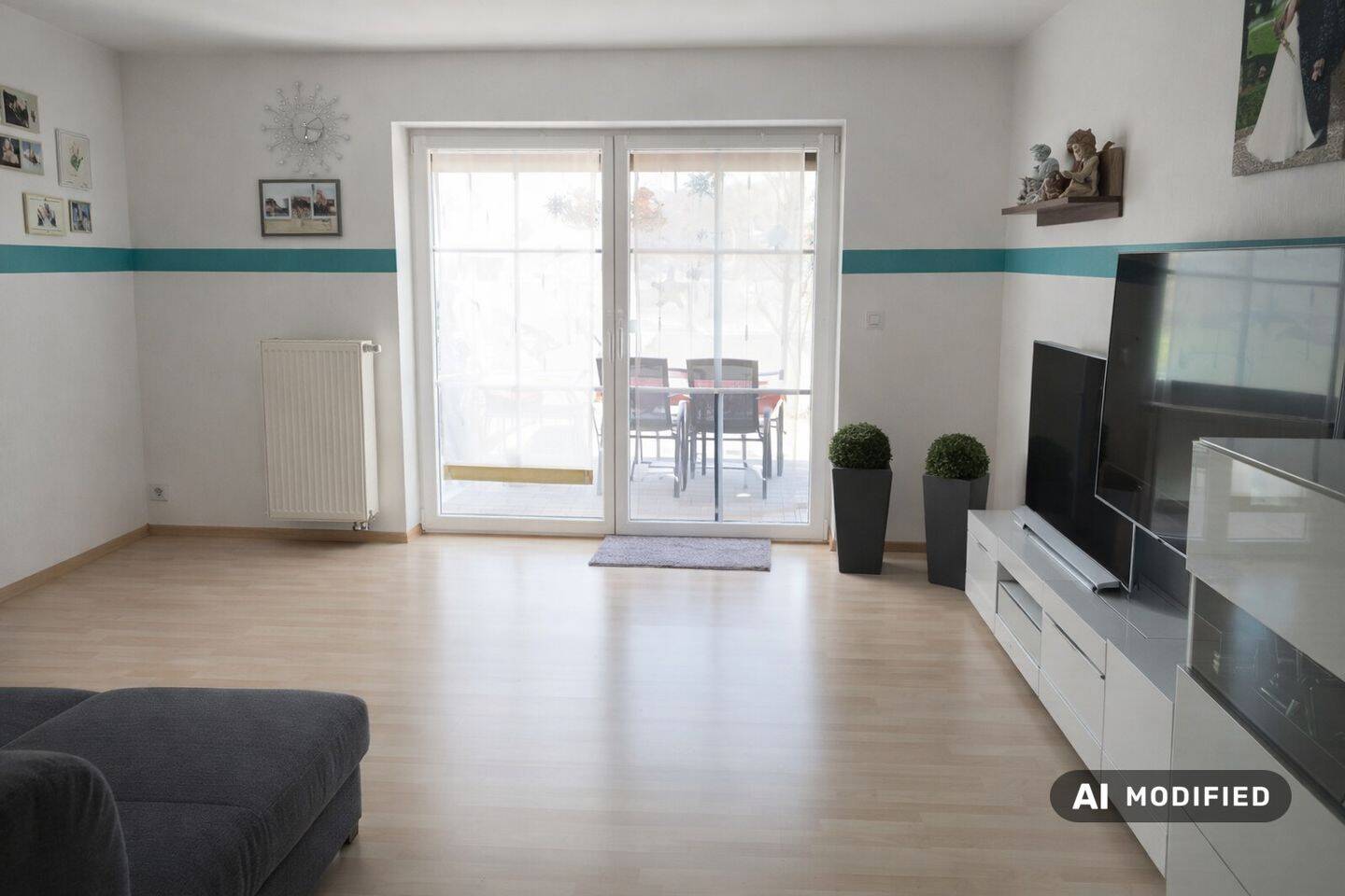 Wohnen wie im eigenen Haus - Moderne 3-Zimmer-Terrassenwohnung mit großem Garten in Schwarzach