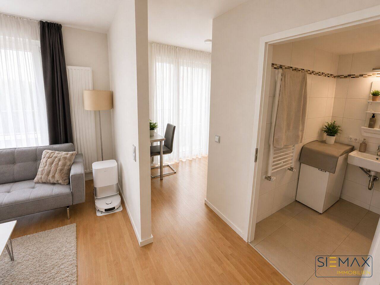 Möbliertes Studio mit Dachterrasse und stabiler Mieteinnahme – Berlin – Vorschaubild 2