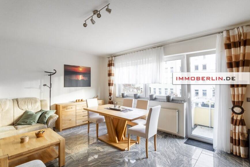 IMMOBERLIN.DE - Gemütliche Wohnung mit Balkon & Lift nahe Turmstraße – Berlin – Vorschaubild 3