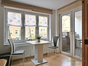 (EF0874_M) Erfurt: Brühlervorstadt, möblierte Wohnung mit PKW-Stellplatz, WLAN, Balkon, Aufzug nahe dem Amtsgericht – 99092 Erfurt – Vorschaubild 1