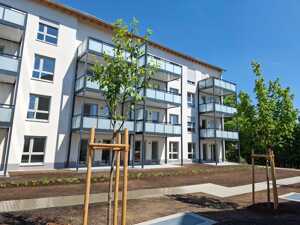 *NEUBAU* *NUR MIT WBS* - Exklusive 3-Zimmer-Wohnung mit Balkon im 1. OG in Forchheim