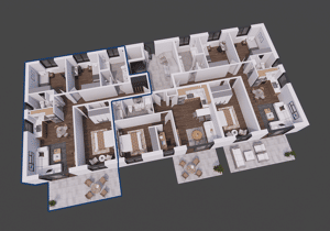 Moderner Erstbezug mit Terrasse - großzügige 4-Zimmer-Wohnung im Erdgeschoss – 18258 Schwaan – Vorschaubild 4
