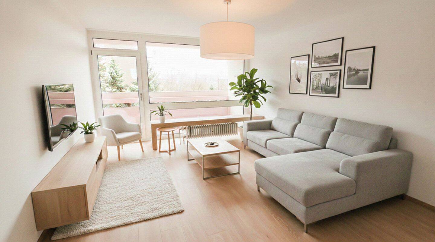 Top-Lage am Olympiapark - 3-Zimmer-Wohnung mit Südbalkon & TG in Schwabing-West